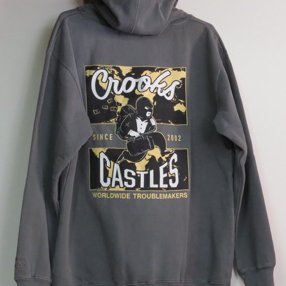 NWT Crooks & Castles Hoodie Sweatshirt - Picture 8 of 9
